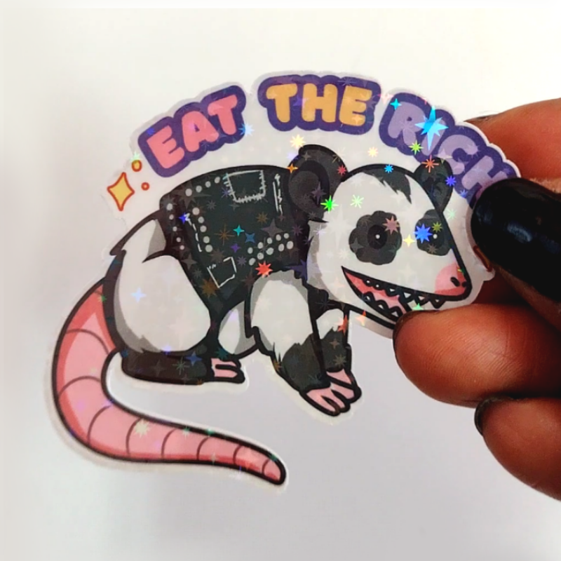 Eat The Rich Stickers