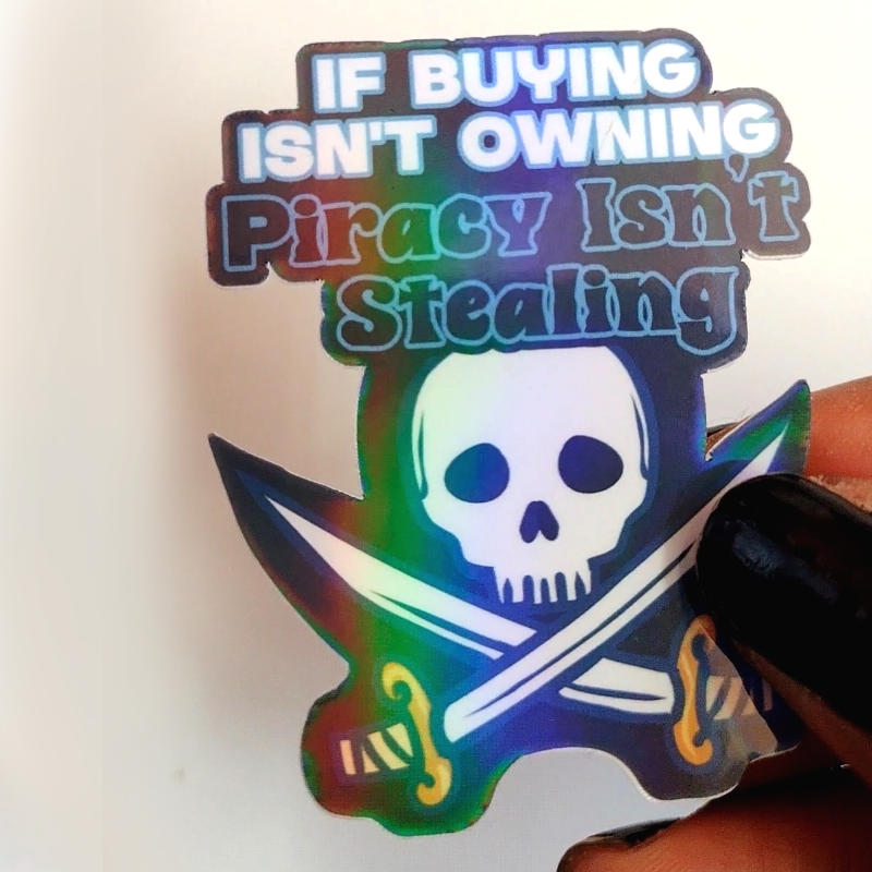 Piracy Stickers