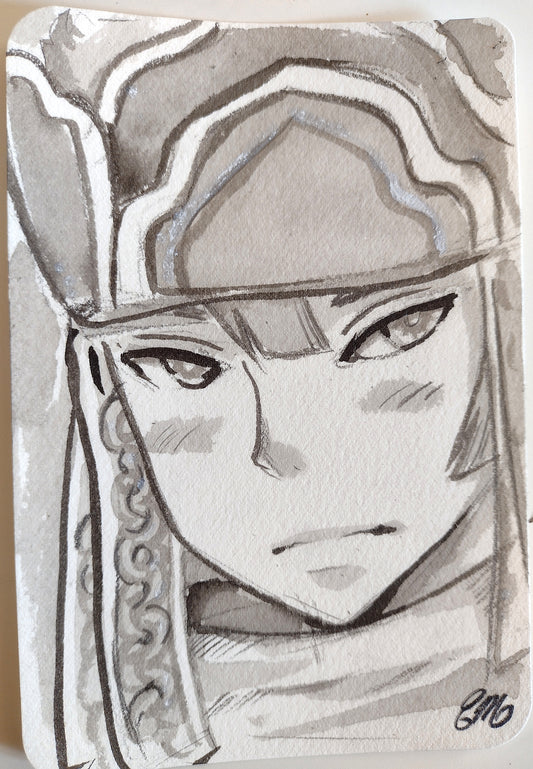 Original Cuilang Ink Wash