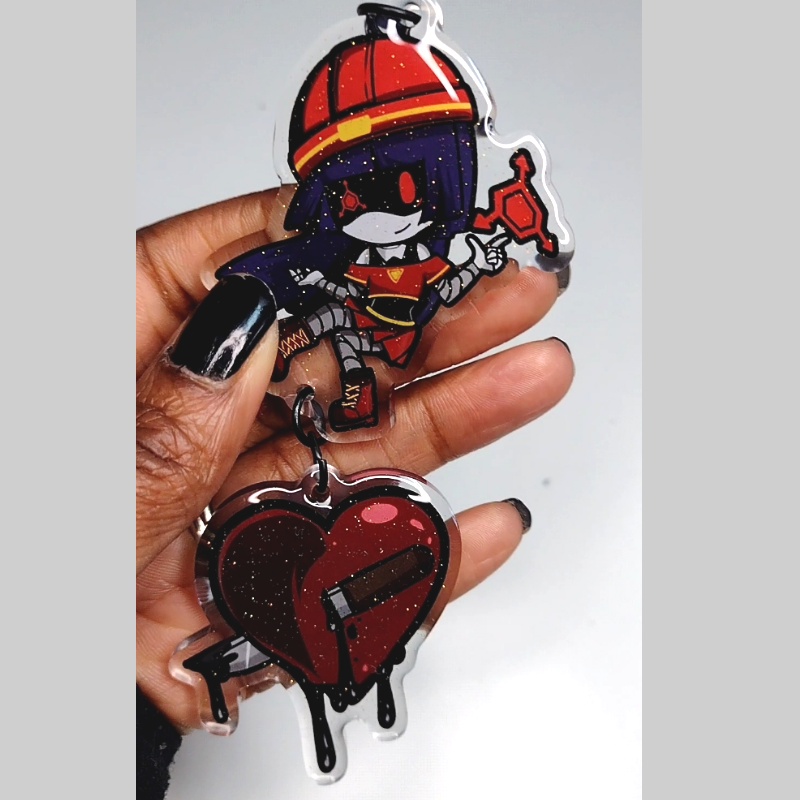 Murder Drones Double Charms ( 4 sets )