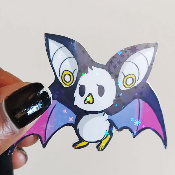 Pride Bat Stickers