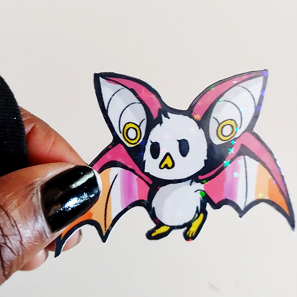 Pride Bat Stickers