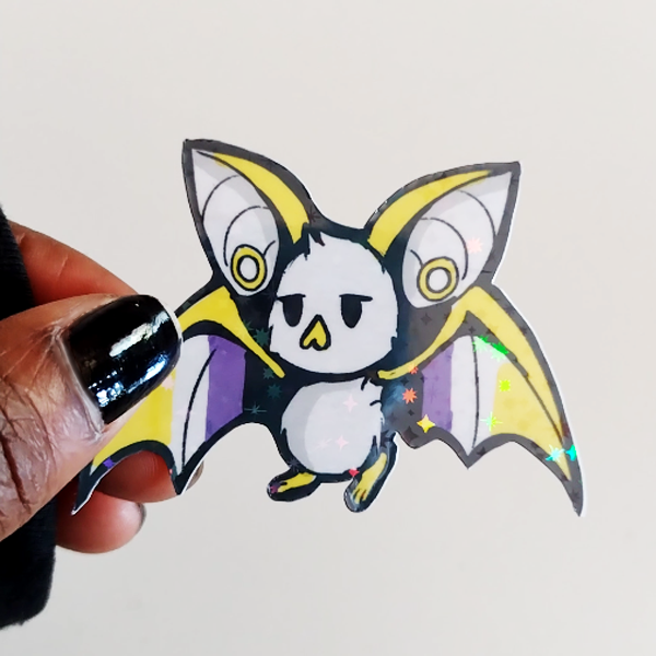 Pride Bat Stickers