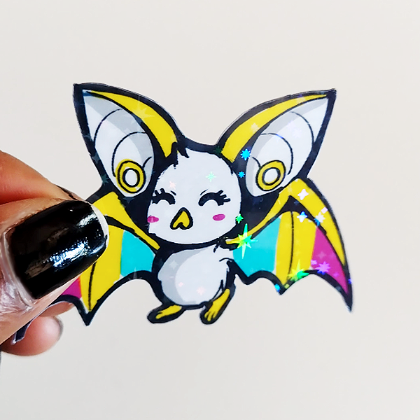 Pride Bat Stickers