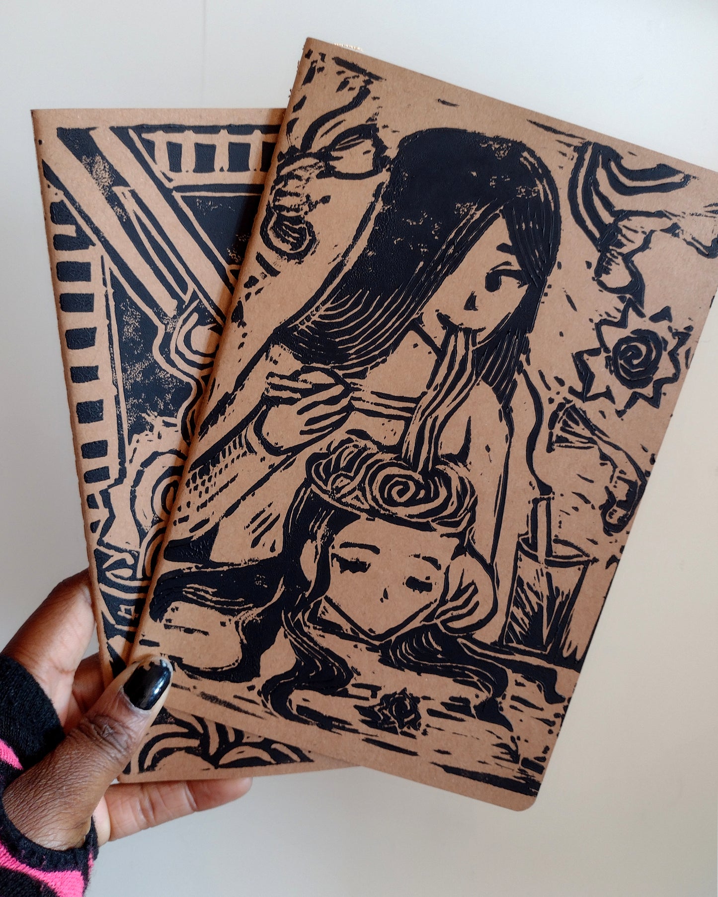 Linocut Notebook Set - Ramen Head