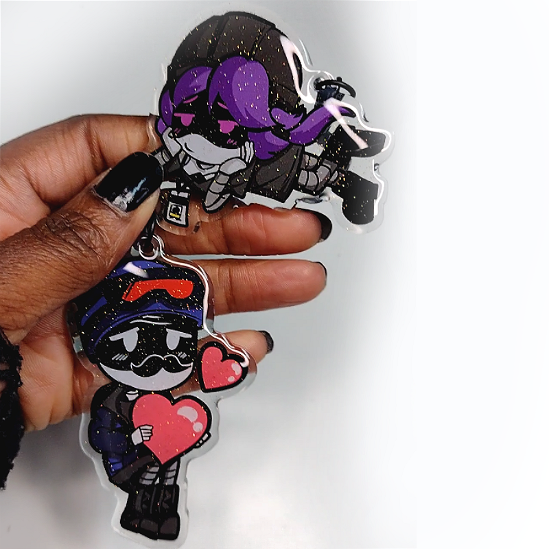 Murder Drones Double Charms ( 4 sets )