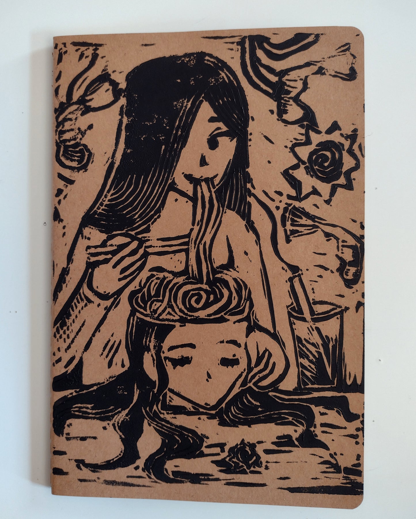 Linocut Notebook Set - Ramen Head