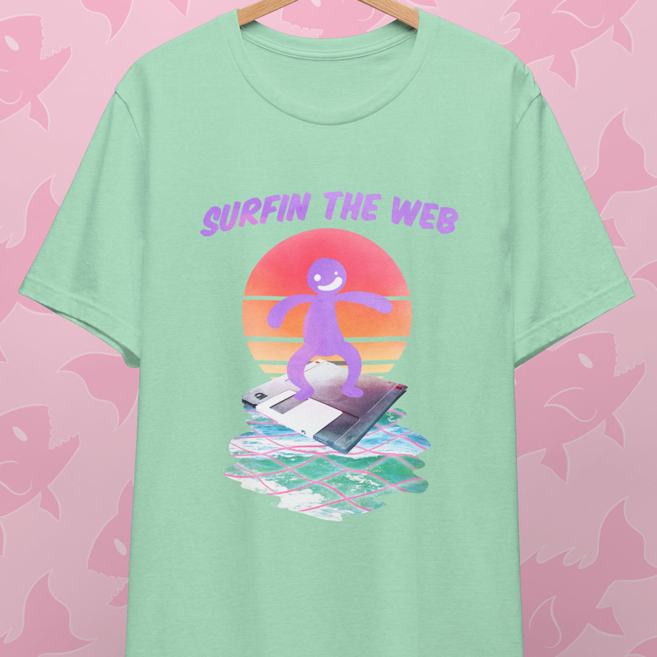 Surfin The Web T-Shirt