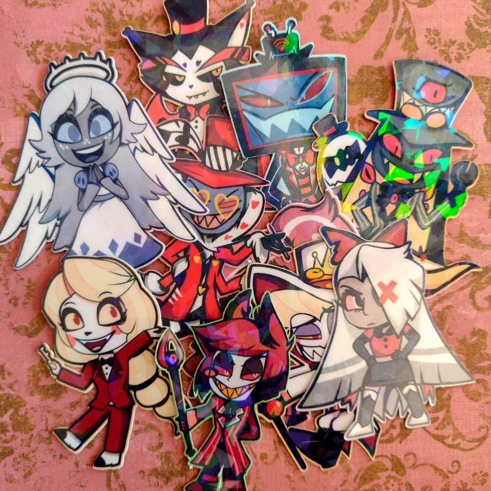 Hazbin Hotel Stickers
